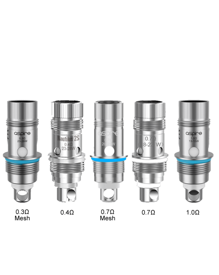 Résistances Aspire Nautilus - A l'unité (0,3 ohm (Mesh))
