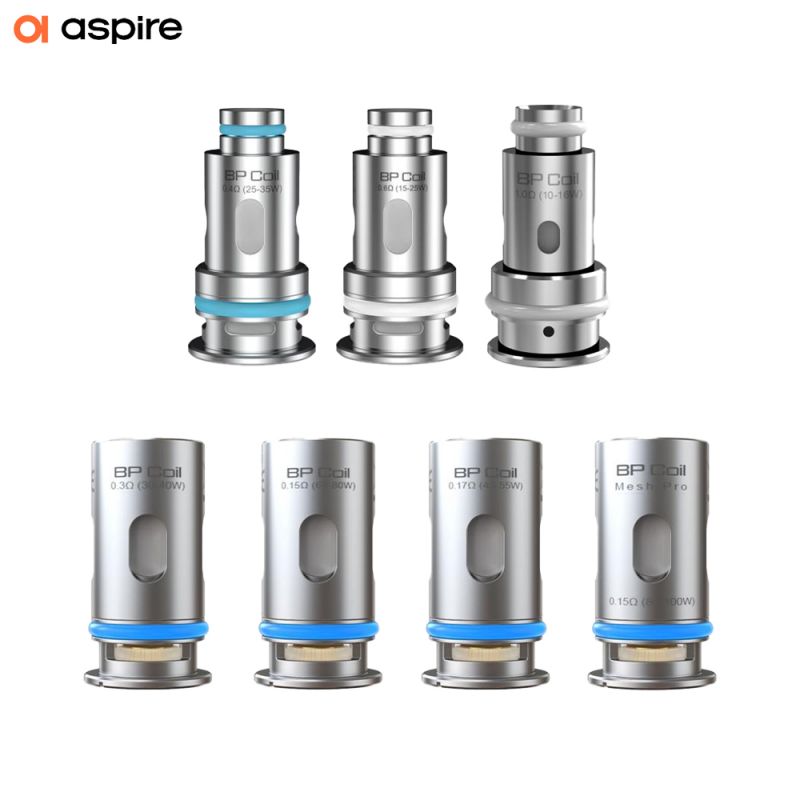 Résistances Aspire BP - A l'unité (0,15 ohm)