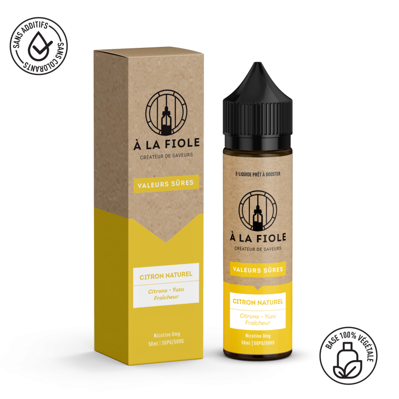 Citron naturel - 50ml