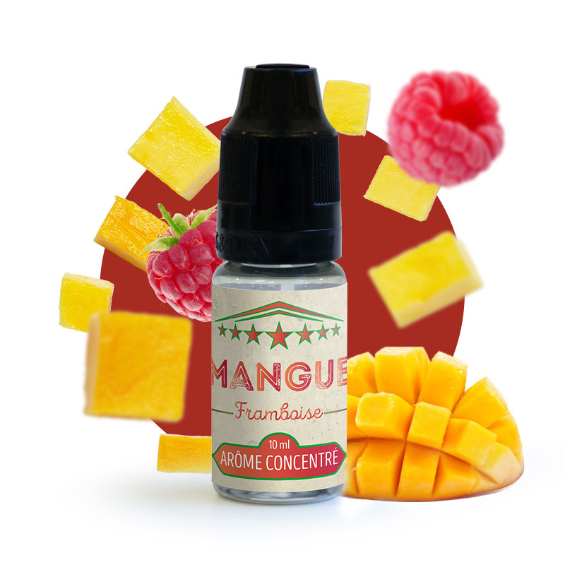 Mangue Framboise concentré - 10ml