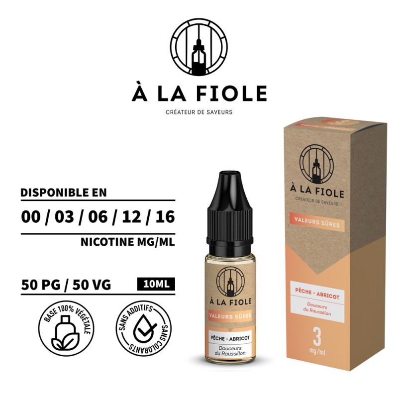 Pêche - Abricot - 10ml (3mg)