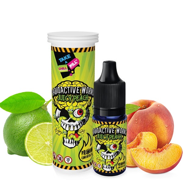 Radioactive Worms - Juicy Peach Concentré - 10ml