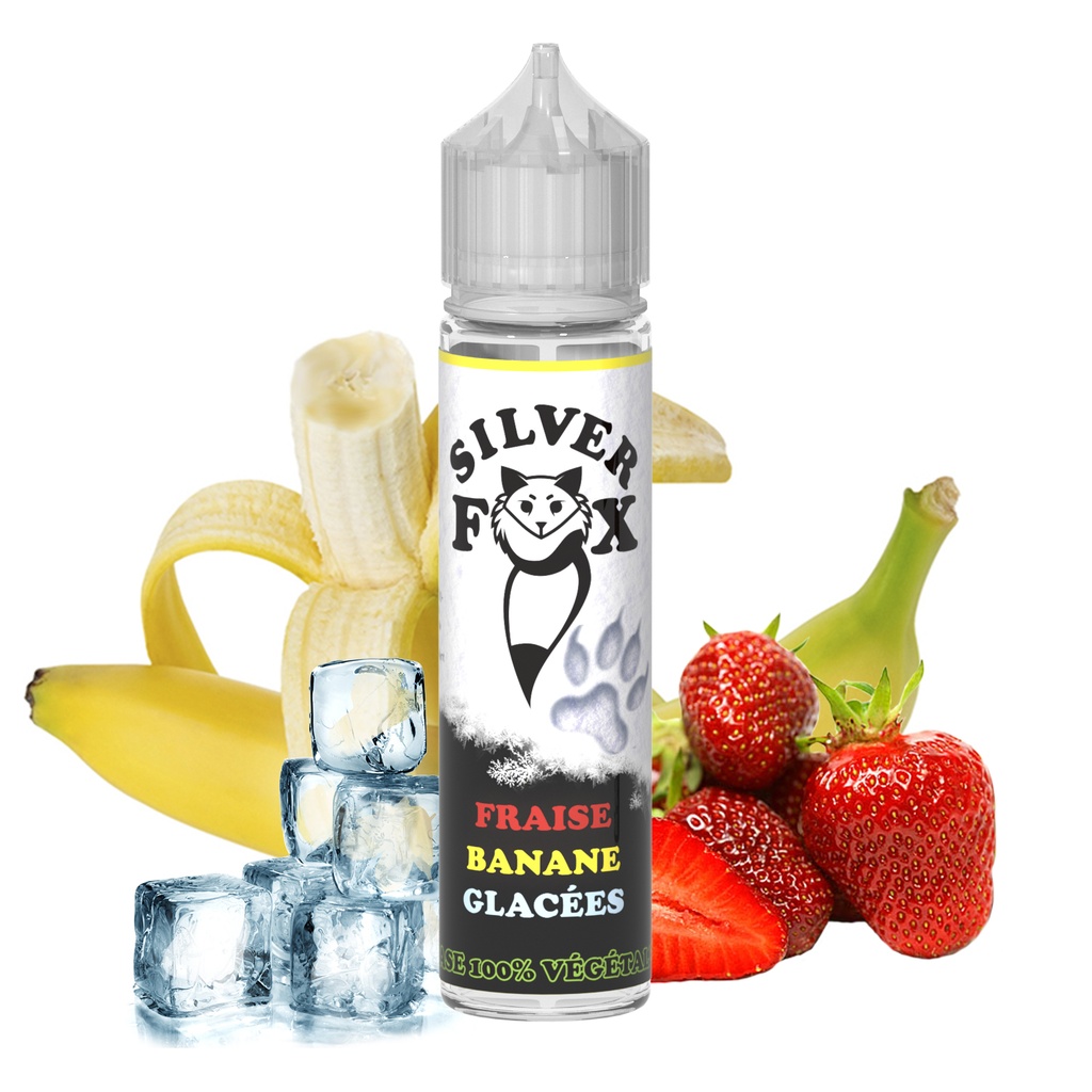 Fraise Banane Glacées - 50ml