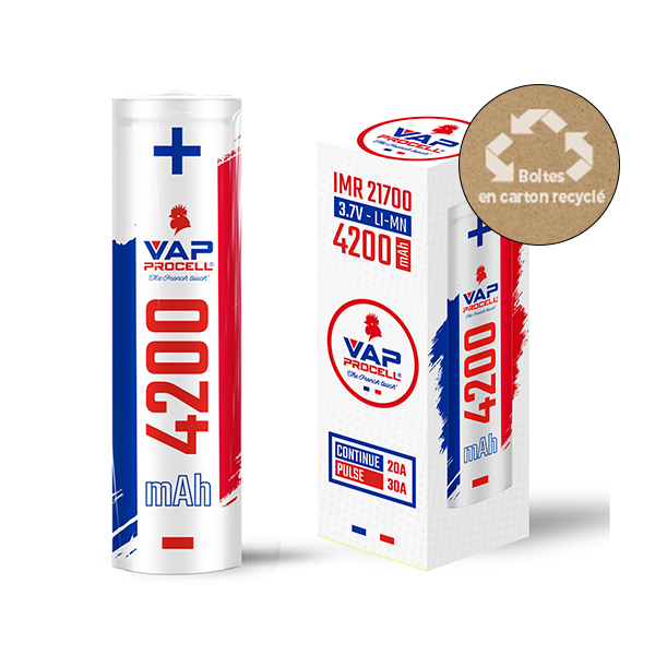 Accu 21700 Vap Procell - 4200mAh / 30A