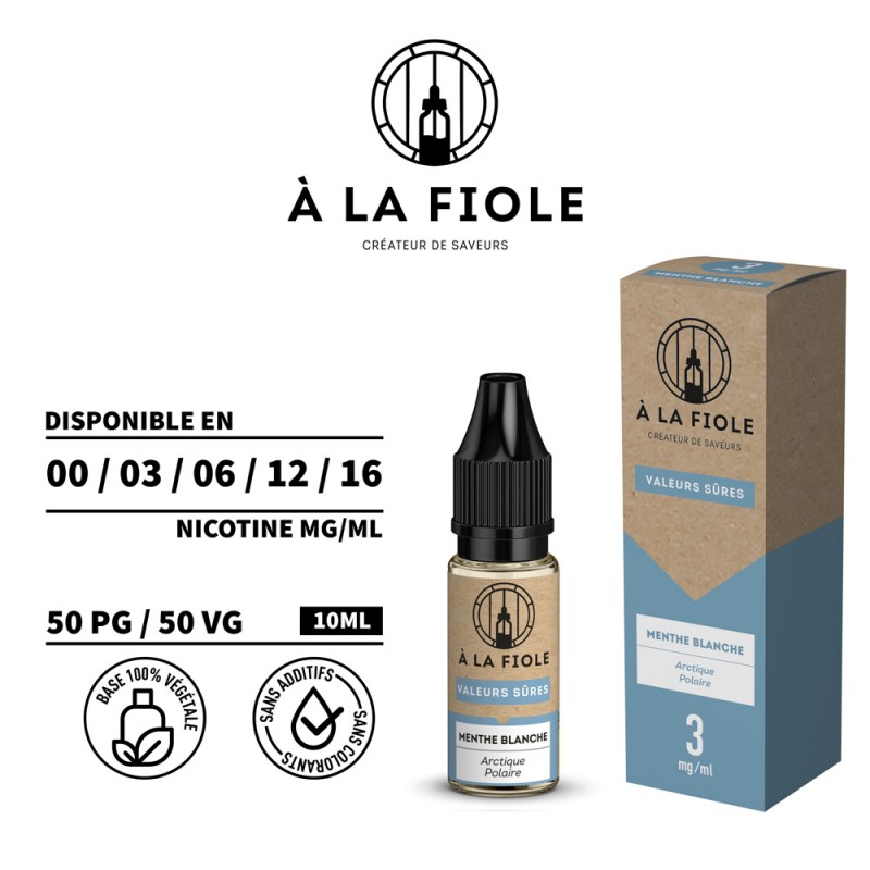 Menthe blanche - 10ml (3mg)
