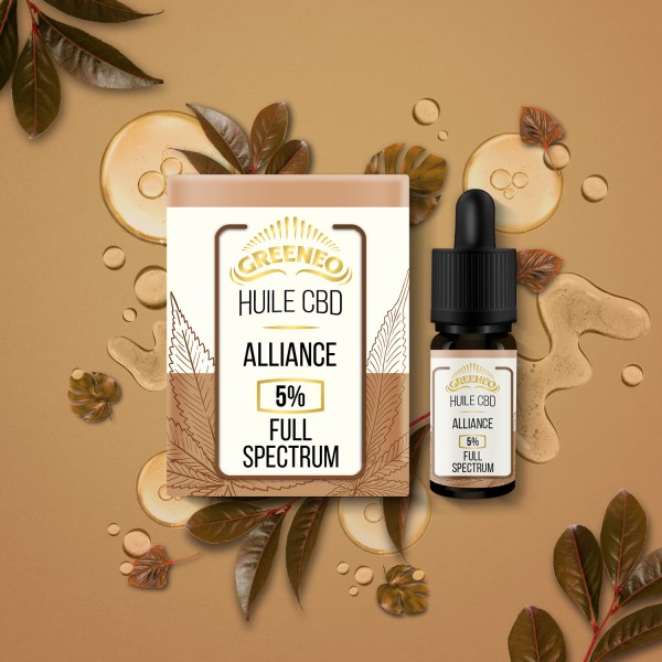 Huile CBD Alliance - 10ml (5%)