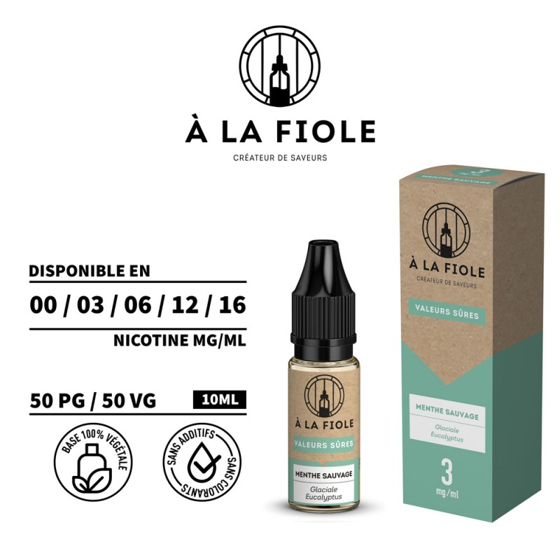 Menthe sauvage - 10ml (3mg)