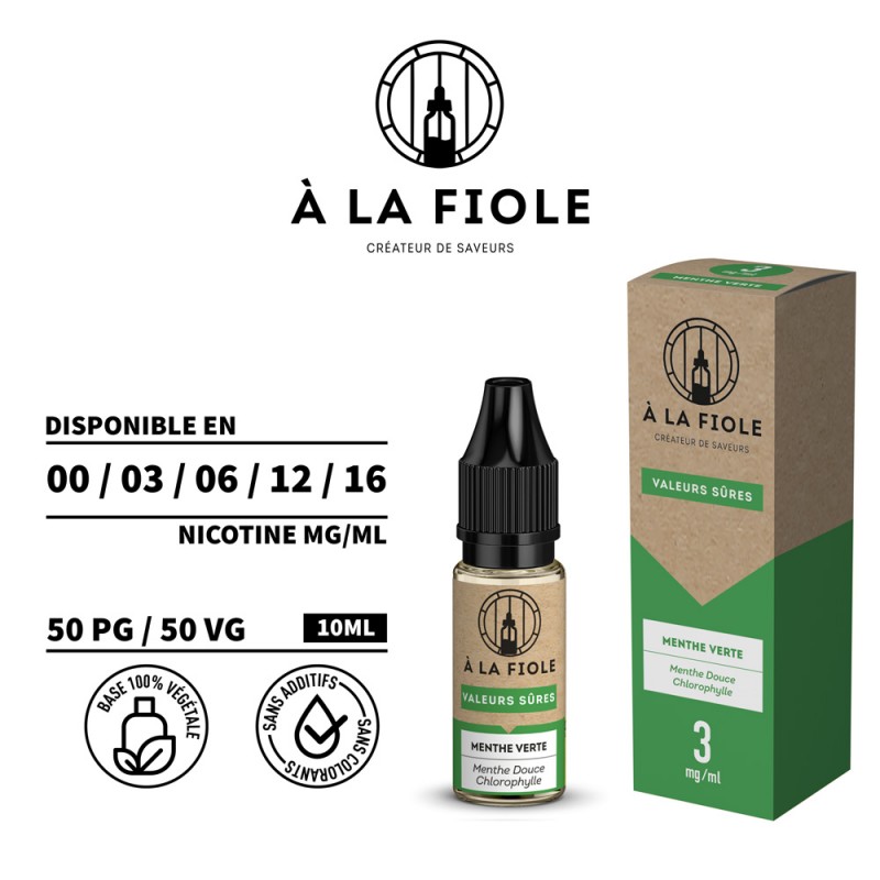 Menthe verte - 10ml (3mg)