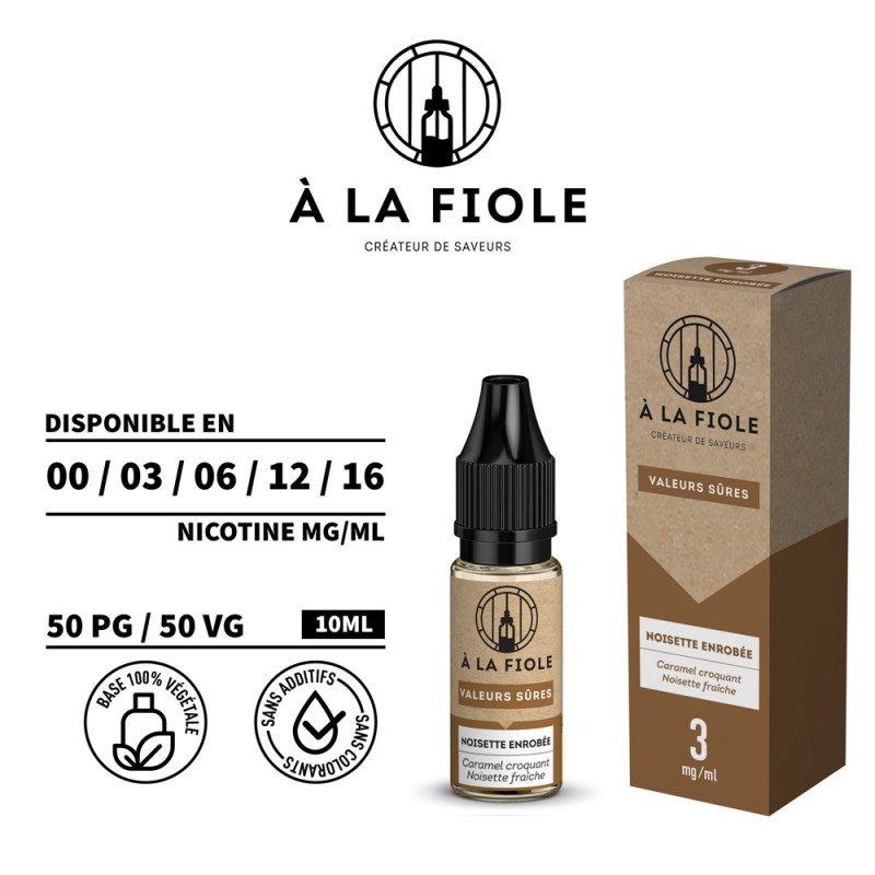 Noisette enrobée - 10ml