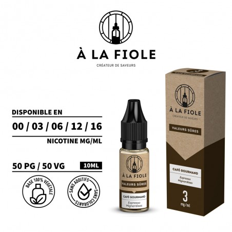 Café gourmand - 10ml (3mg)