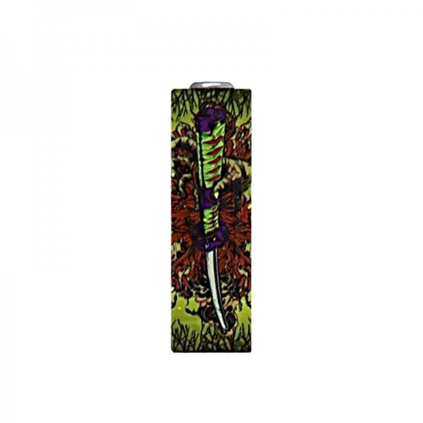 Wrap à accu 18650 - Dessins variés (Katana)