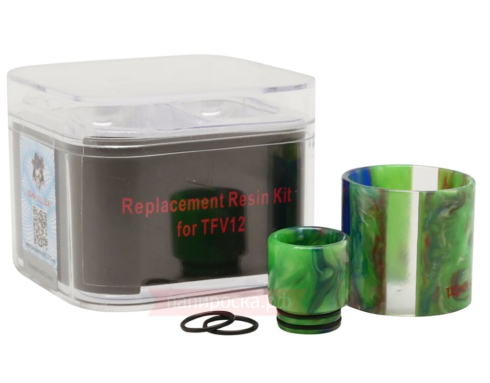 Pyrex TFV12 résine + Drip-Tip - 6ml