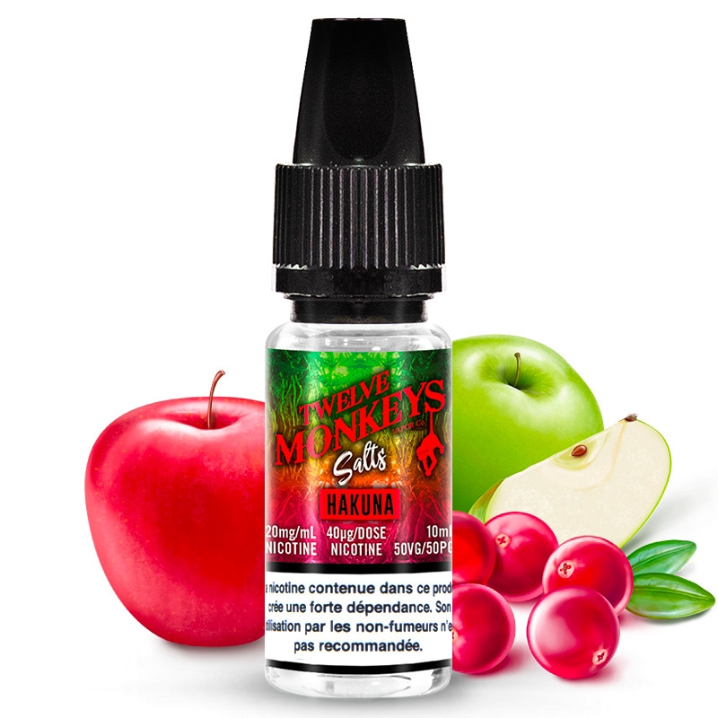 Hakuna (sels de nicotine) - 10ml