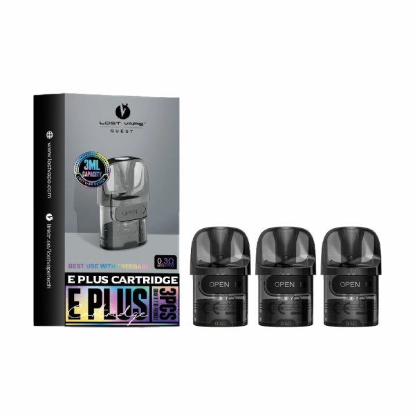 Cartouche E-plus Thelema Elite - A l'unité (0,3 ohm)