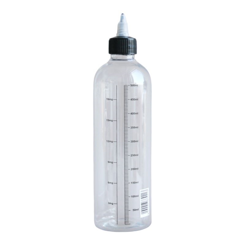 Flacon vide gradué "Twist" - 500ml