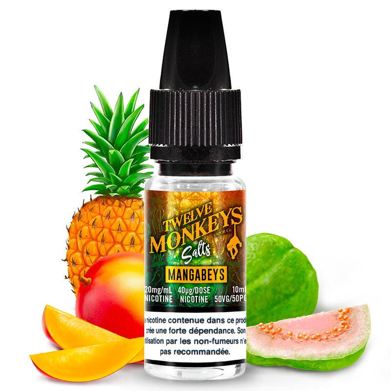 Mangabeys (sels de nicotine) - 10ml (10mg (sels de nicotine))