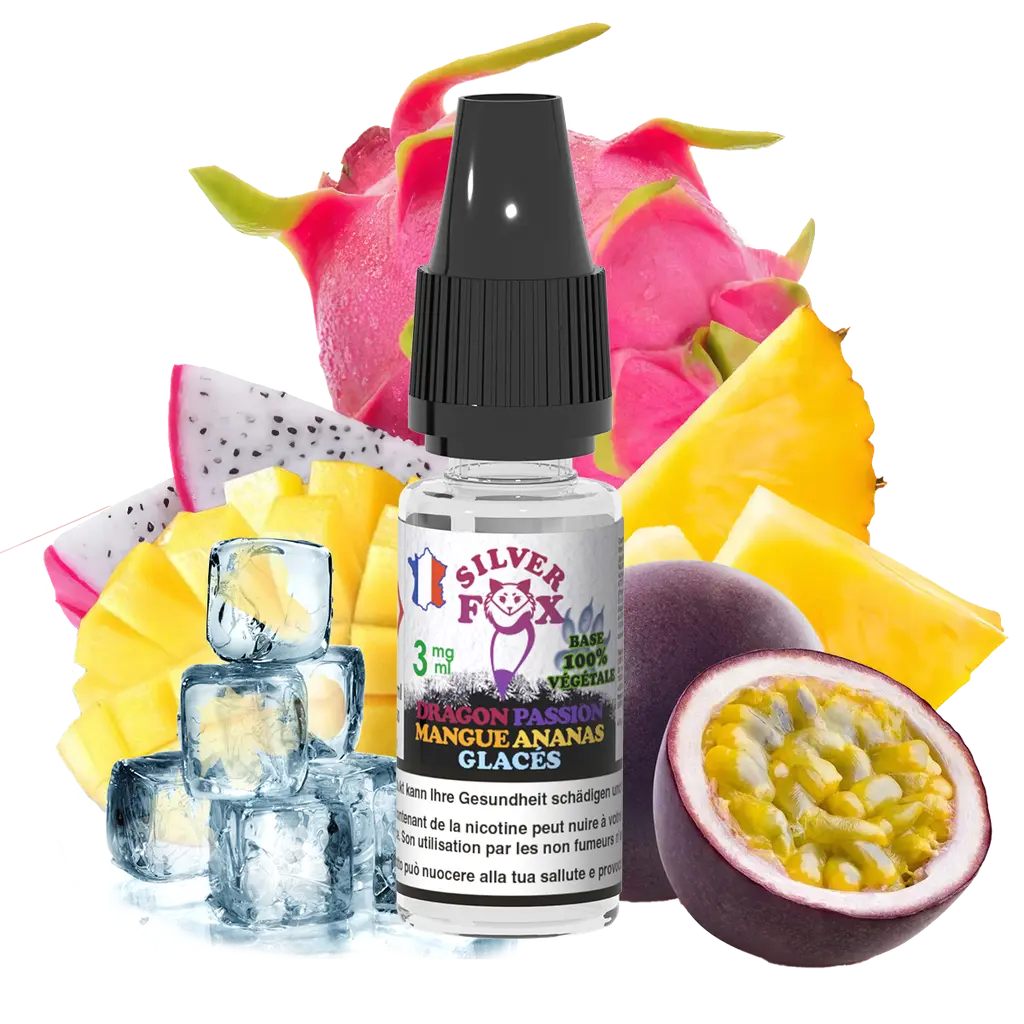 Dragon Passion Mangue Ananas Glacés - 10ml