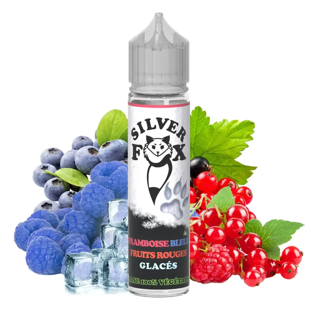 Framboise bleue fruits rouges myrtille Glacés - 50ml