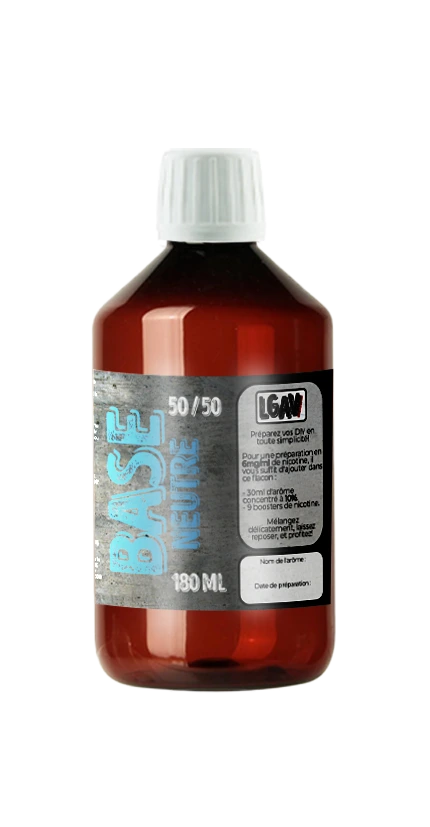 Base 50/50 Fill'up - 180ml (LGAV)
