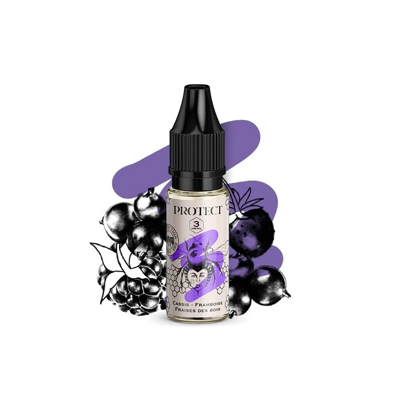 Cassis Framboise Fraise des bois - 10ml (3mg)