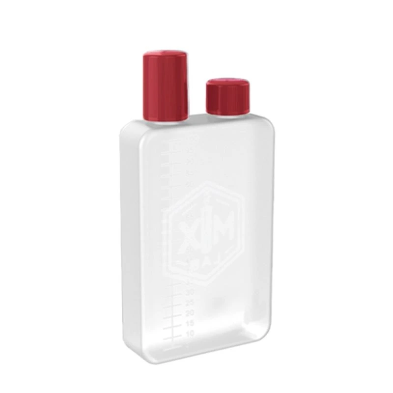 Flacon vide gradué Dual Fill - 75ml (Rouge)