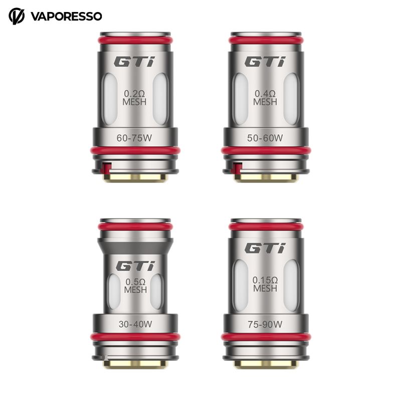 Résistances Vaporesso GTi (0,15 ohm)