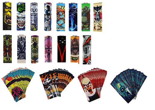 Wrap à accu 18650 - Dessins variés