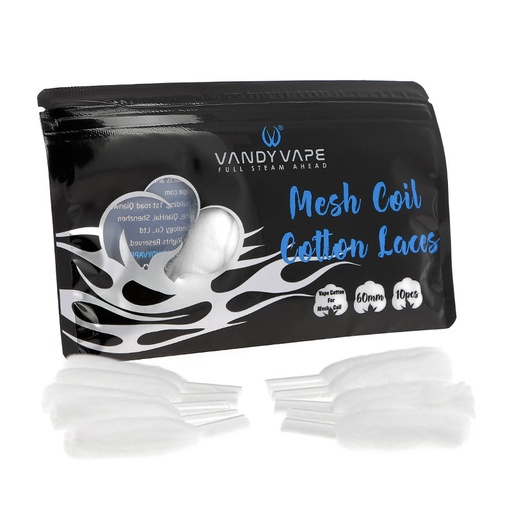 Coton "Wick Lace" - 10 pads