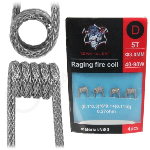 Résistances Raging Fire D - 0,27ohm - 1 pièce