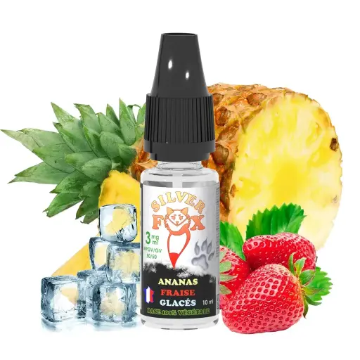 Ananas Fraise Glacés - 10ml