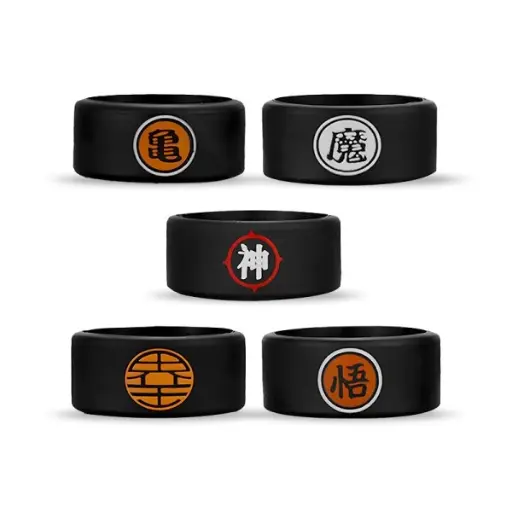Vape bands - Turtle School (lot de 5)