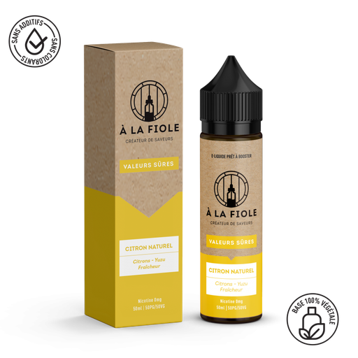 Citron naturel - 50ml