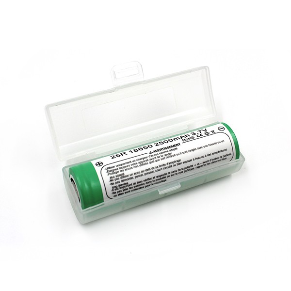 Accu 18650 Samsung 25R - 2500 mAh / 35A