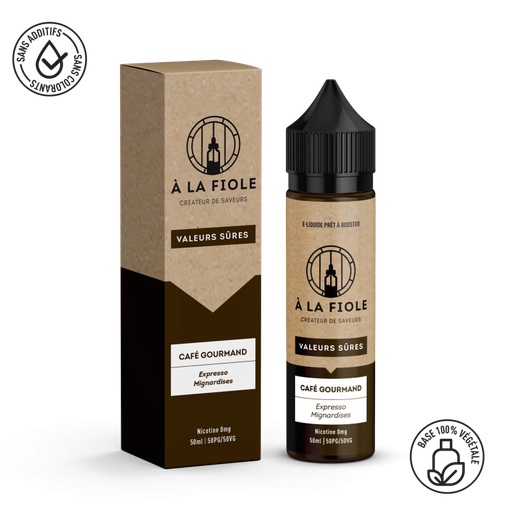 Café gourmand - 50ml